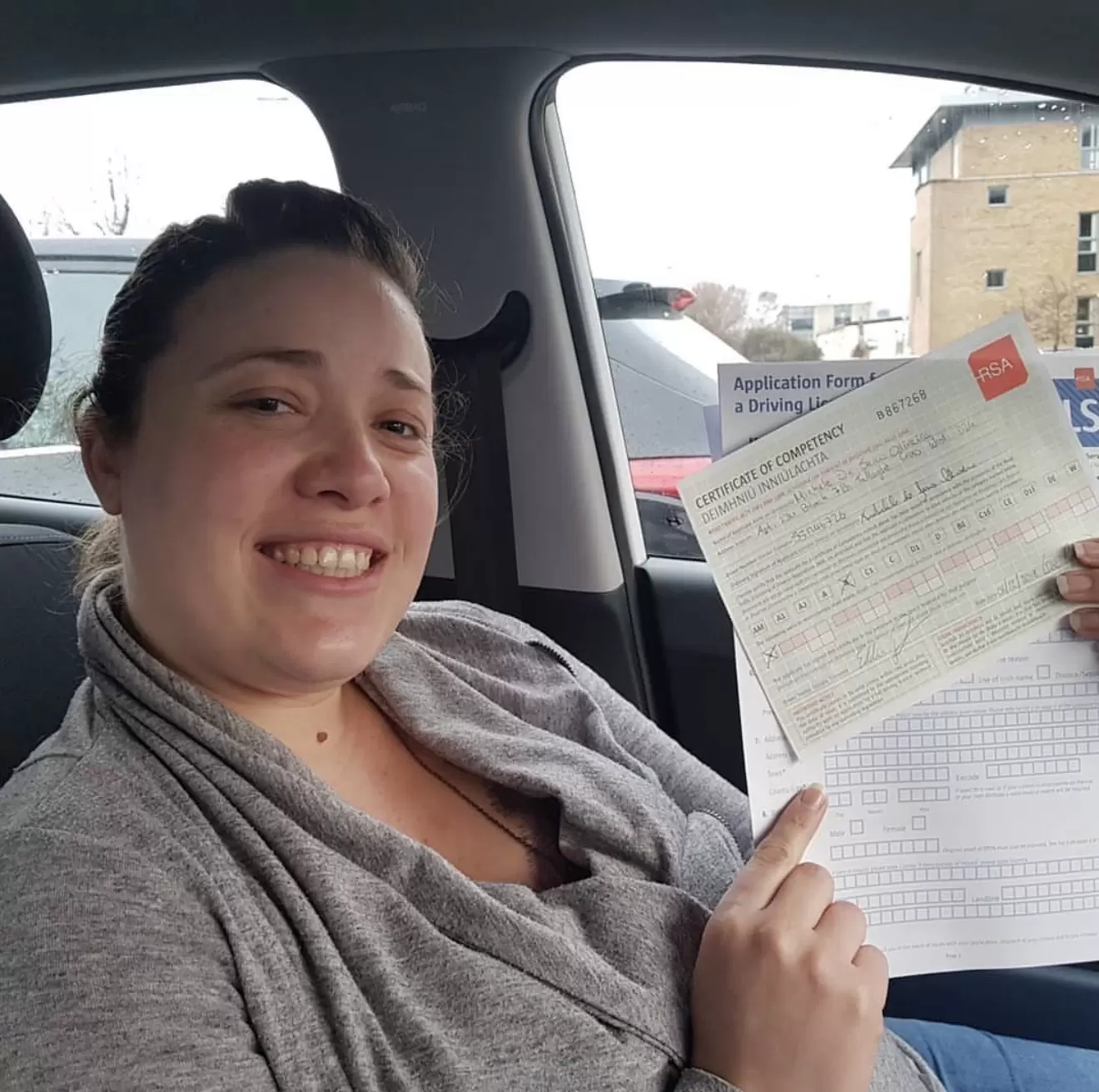 Irish Theory Test Certificate